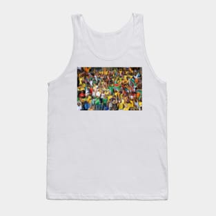 South African football fans oil paint effect,. Tank Top